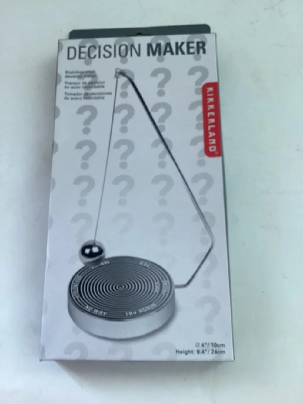 Decision Maker magnetic toy